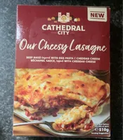 Our cheesy lasagne