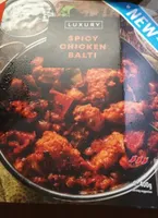 Spicy chicken balti