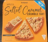 Apple & Salted Caramel Crumble Tart