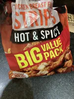 Chicken Breast Fillet Strips - Hot & Spicy