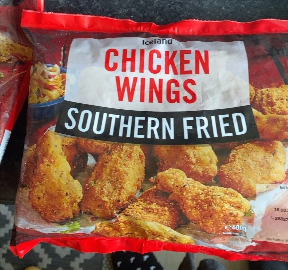 Iceland Chicken Wings Southern Fried
