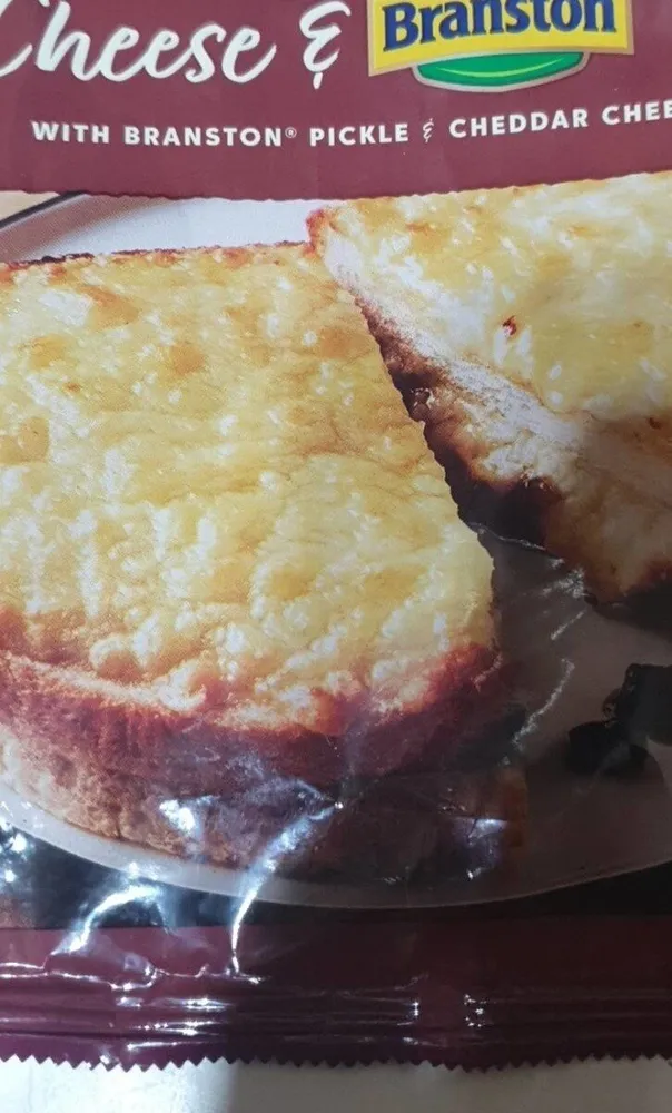 Cheese and branston toastie