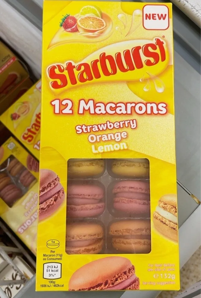Starburst Macarons