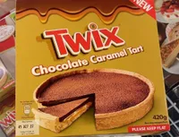Twix chocolate tarte