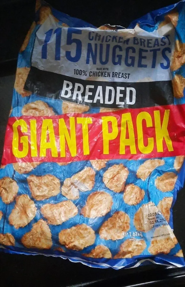 115 Chicken breast nuggets