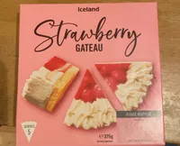 Strawberry gâteau