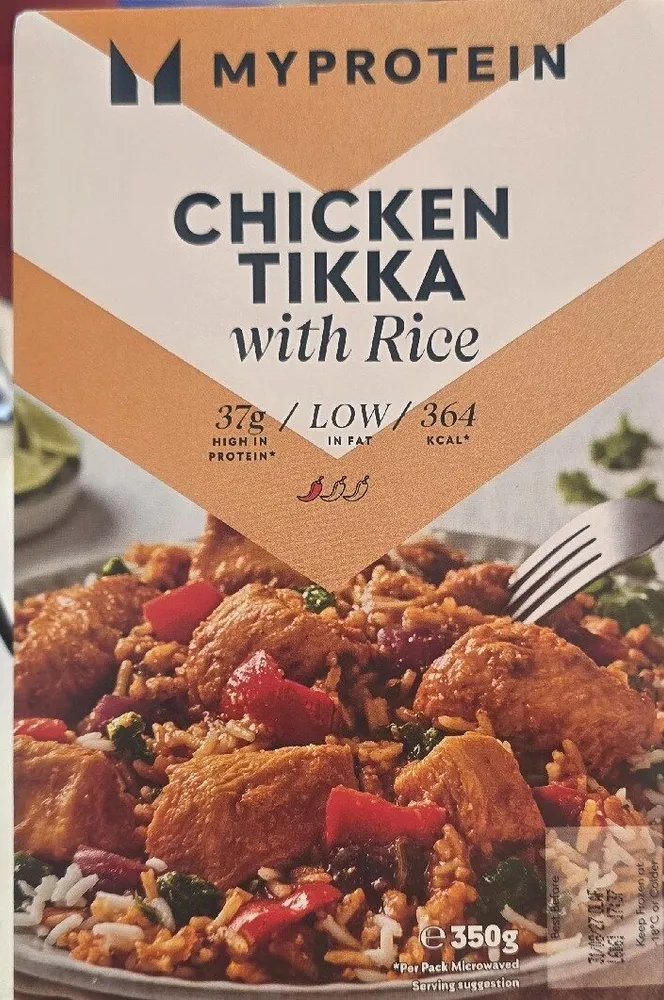 CHICKEN TIKKA with Rice