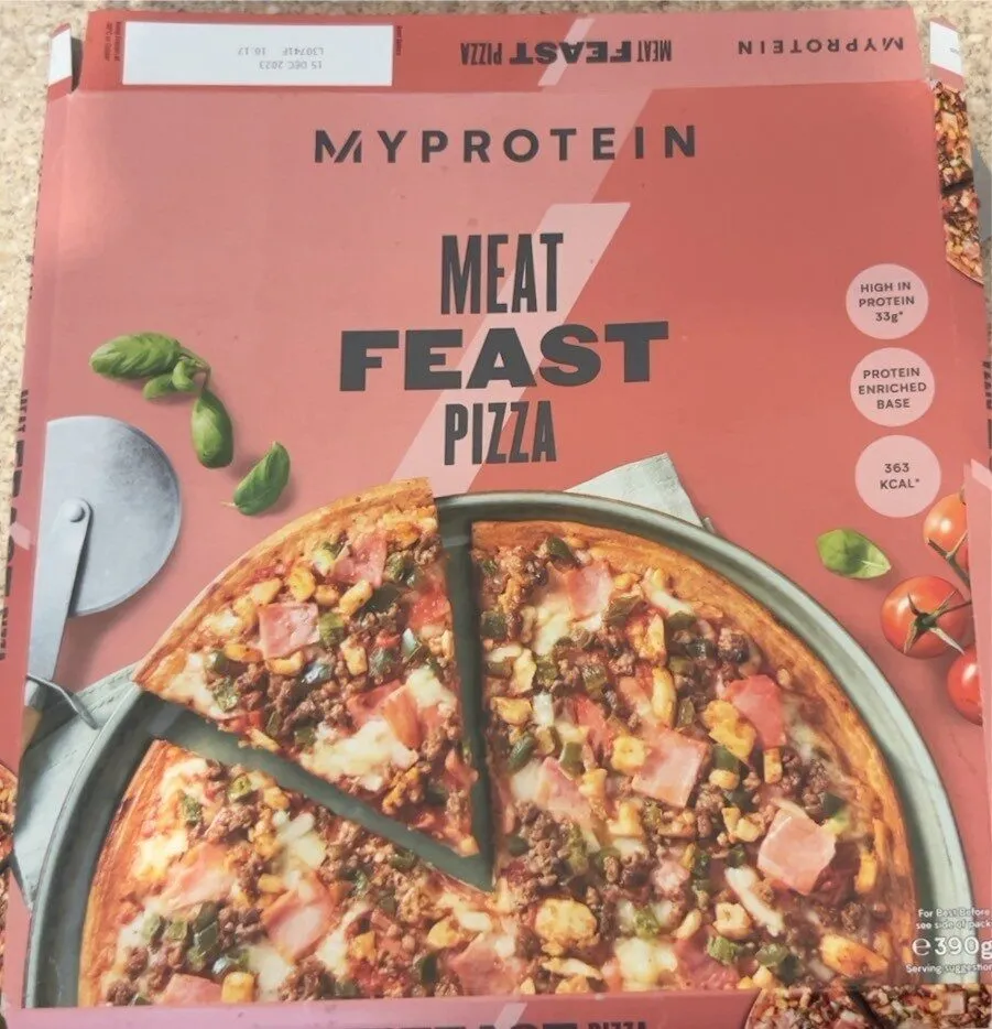 Meat feast pizza