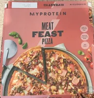Meat feast pizza