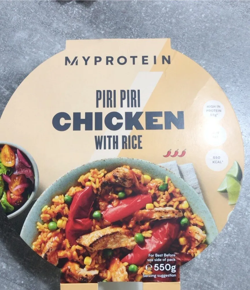 piri piri chicken with rice