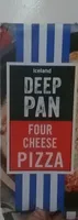 Iceland Deep Pan Cheese Melt Pizza 382g