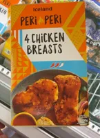 4 Peri Peri chicken breast