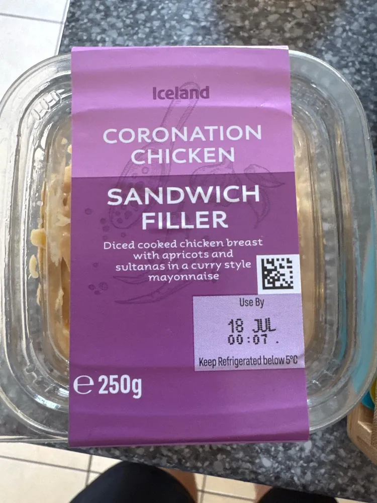 CORONATION CHICKEN DELI FILLER