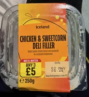Chicken And Sweetcorn Deli Filler