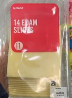 14 edam slices
