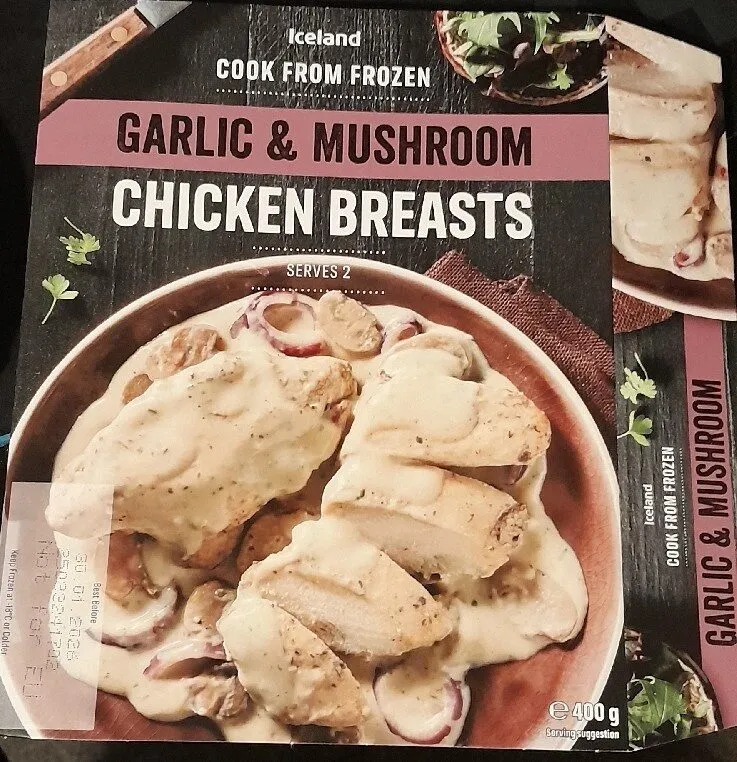 Garlic & Mushroom Chicken Breasts