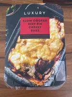 Slow Cooked Beef Rib Cheesy Bake