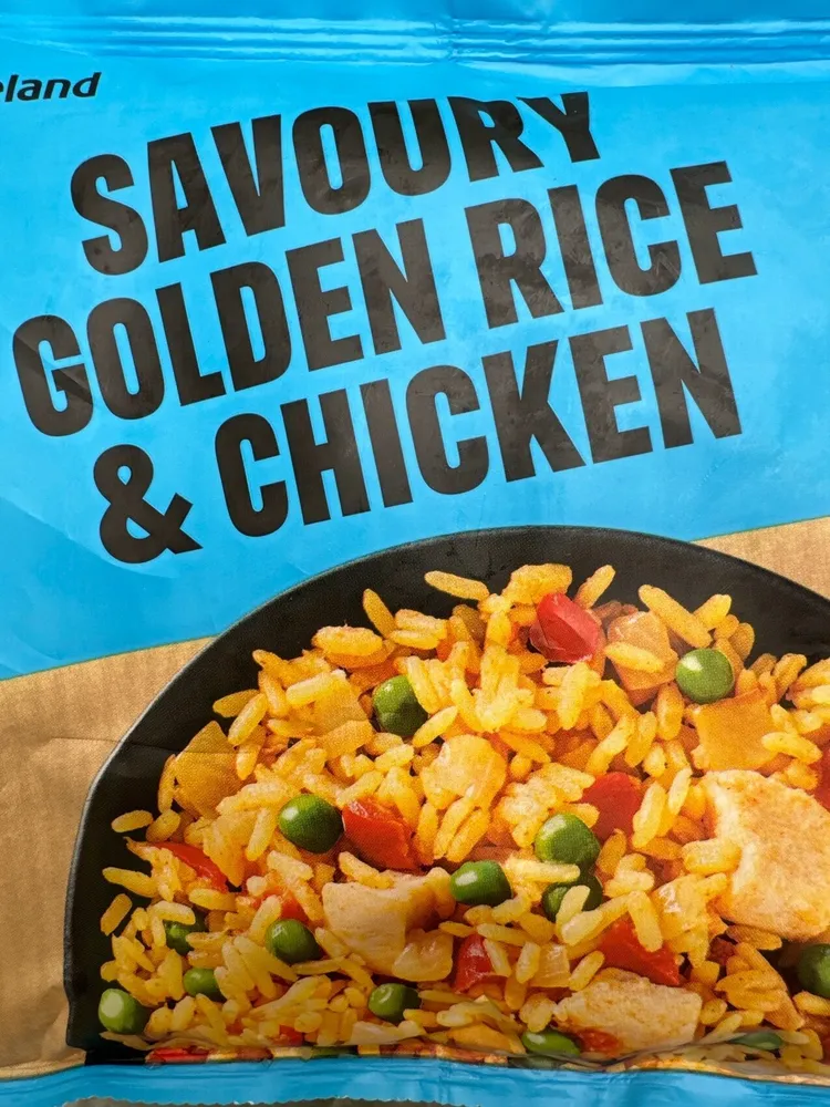 Savoury Golden Rice And Chicken