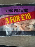 Cooked & Peeled King Prawns