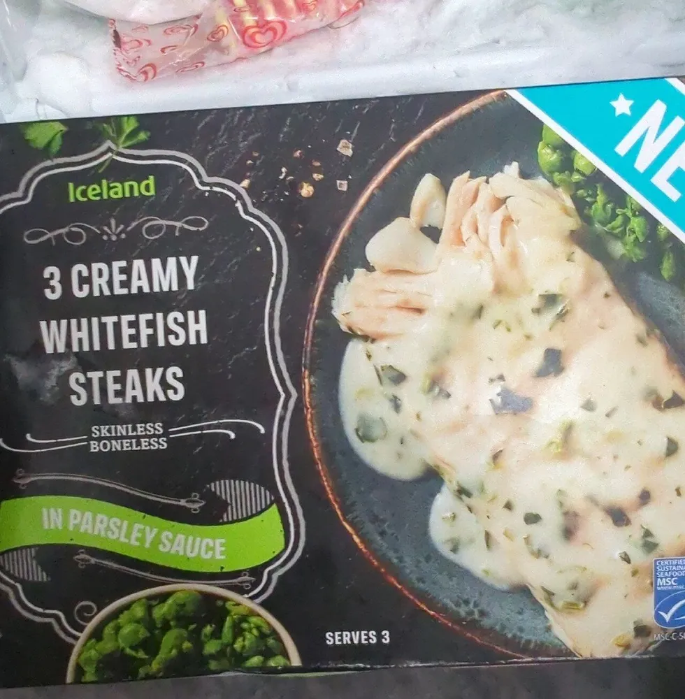 Creamy Whitefish Steak