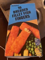 Breaded Fish Fillet Fingers