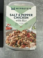 Salt & Pepper Chicken with Rice