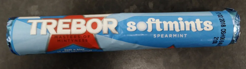 Softmints Spearmint Mints Roll