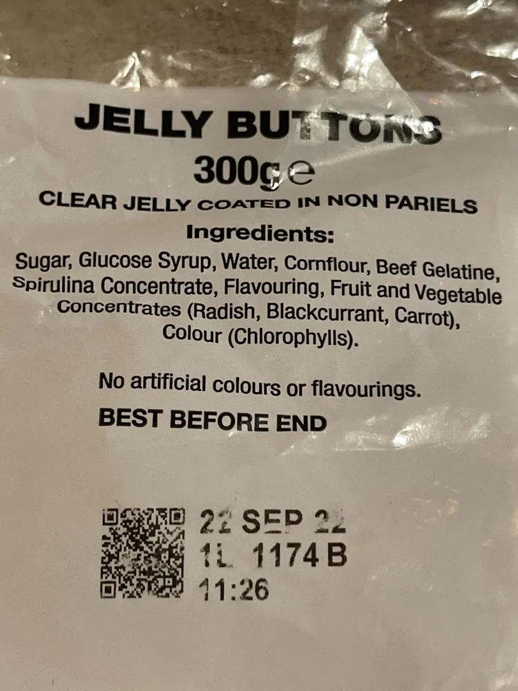 Jelly Buttons