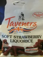 Soft strawberry liquorice