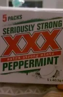 Seriously strong XXX extra strong mints peppermint