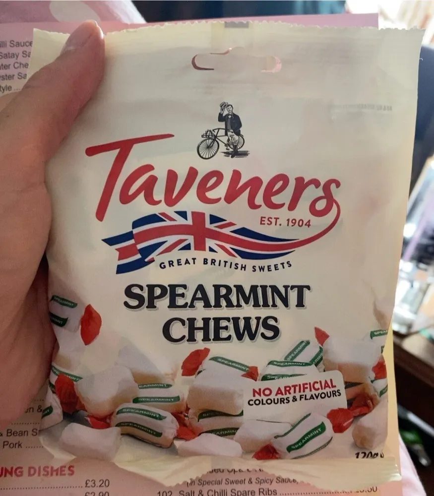 Spearmint chews