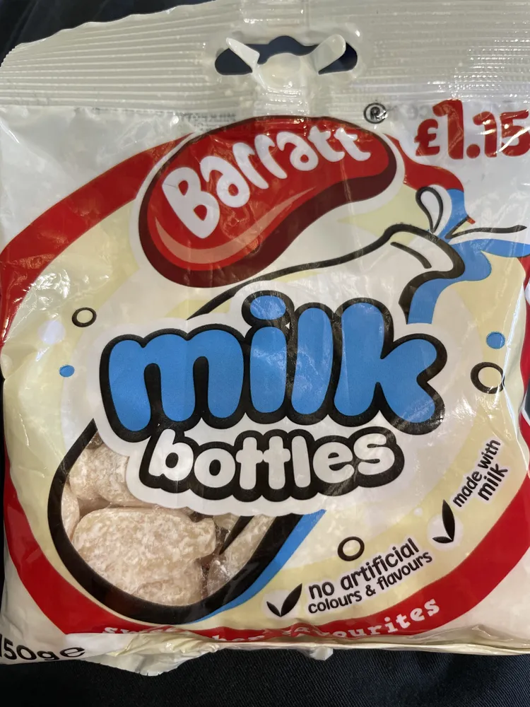 Milk bottles