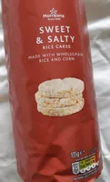 Sweet and salty rice cakes Morrisons