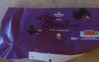 Dark fruit and nut chocolate