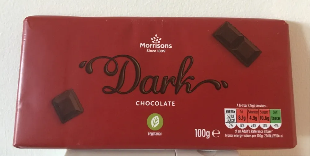 Dark Chocolate 100g