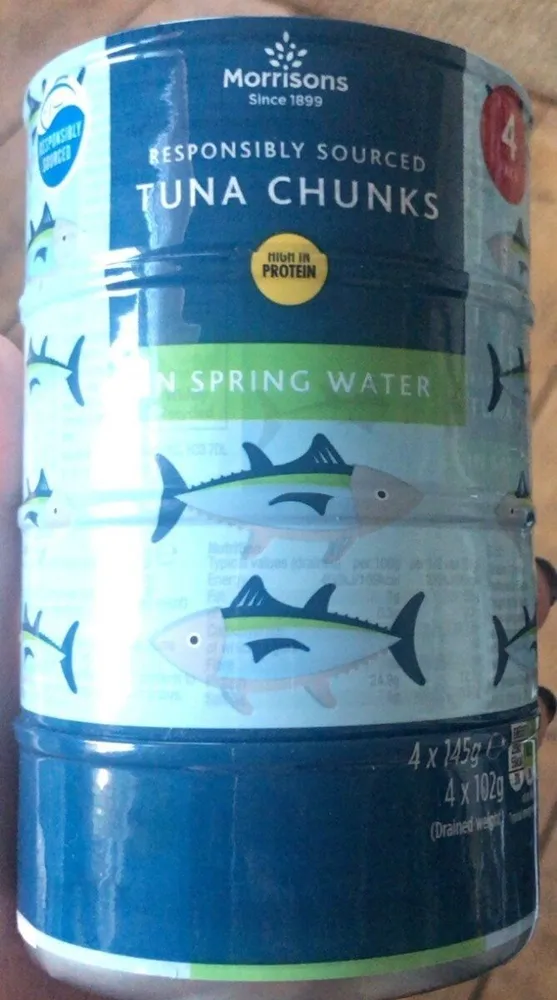 Tuna Chunks in Spring Water
