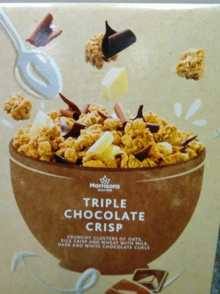 Triple chocolate crisp
