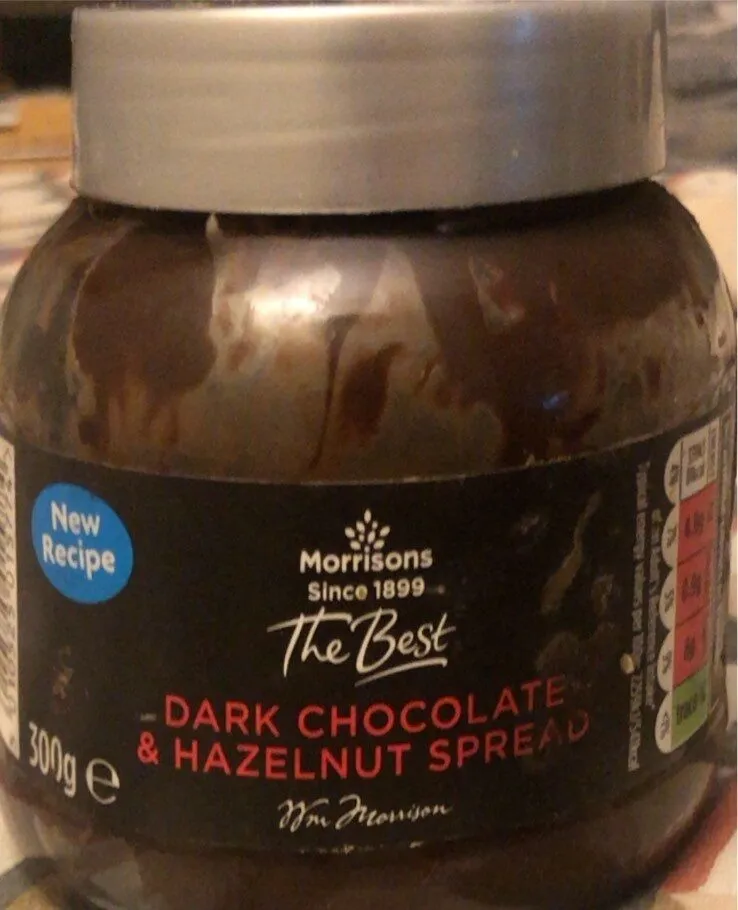 Dark chocolate & hazelnut spread