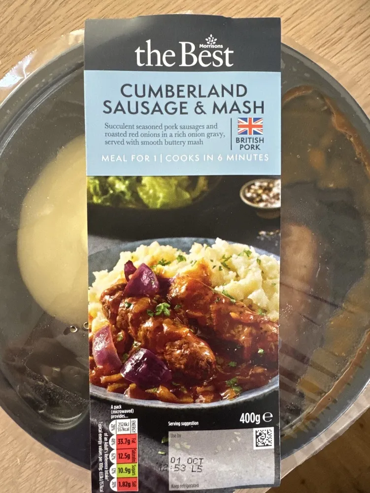 The Best Sausages And Mash