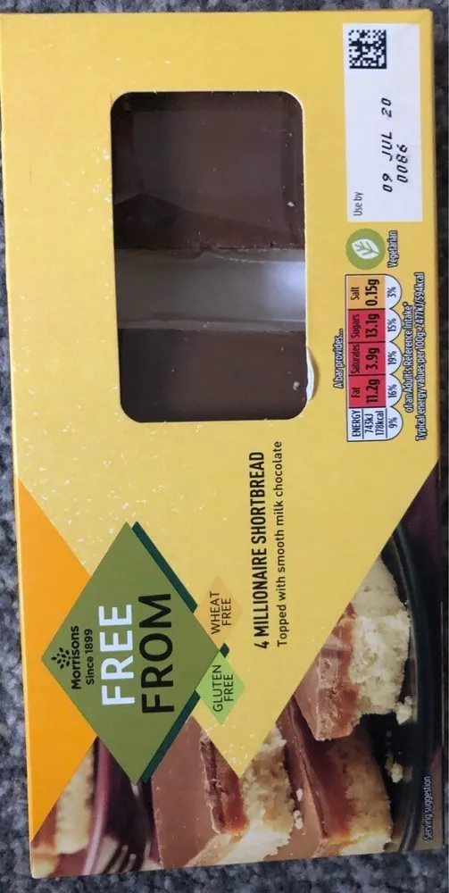 4 Millionaire Shortbread