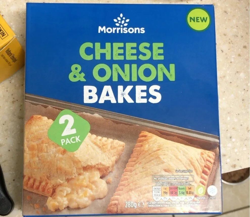 Cheese & onion bakes