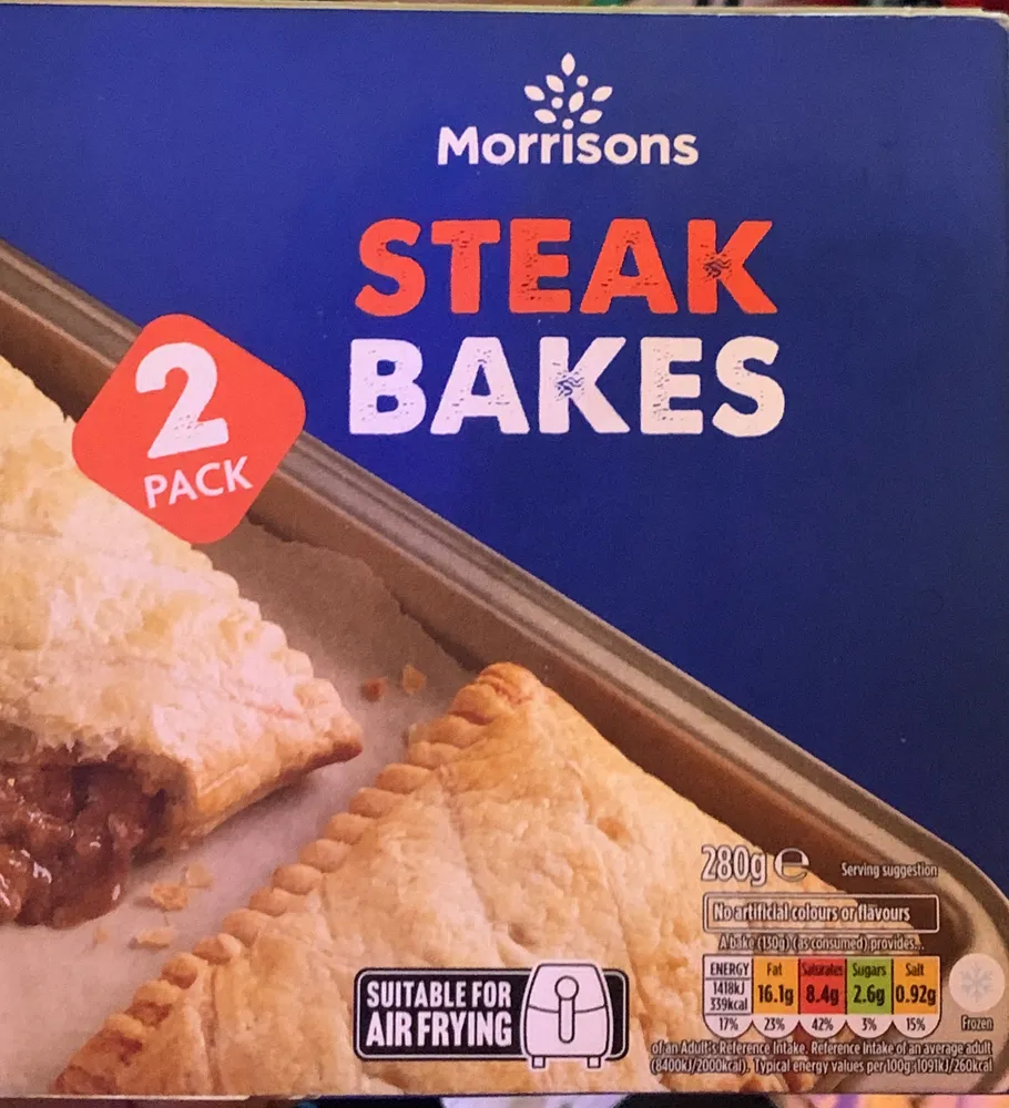 2 Steak bakes