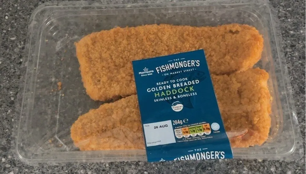 Golden Breaded Haddock