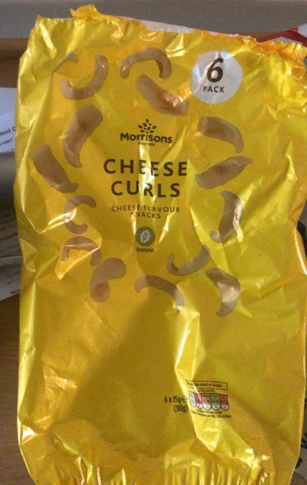 Morrisons eese turts 6 BAGS 6x15g (90g) No artific