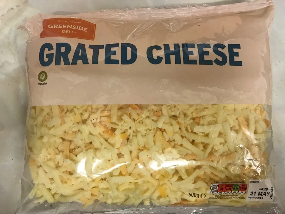 WM Morrison Greenside Deli Grated Cheese
