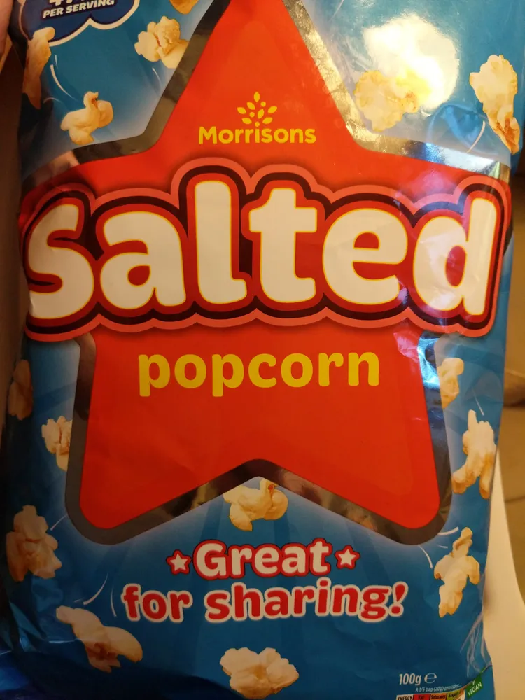 Salted Popcorn