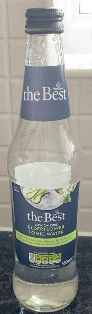 Elderflower Tonic Water