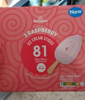 Raspberry Ice cream sticks