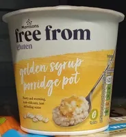 Morrisons free from gluten golden syrup porridge p