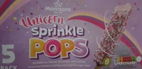 Unicorn sprinkle pops